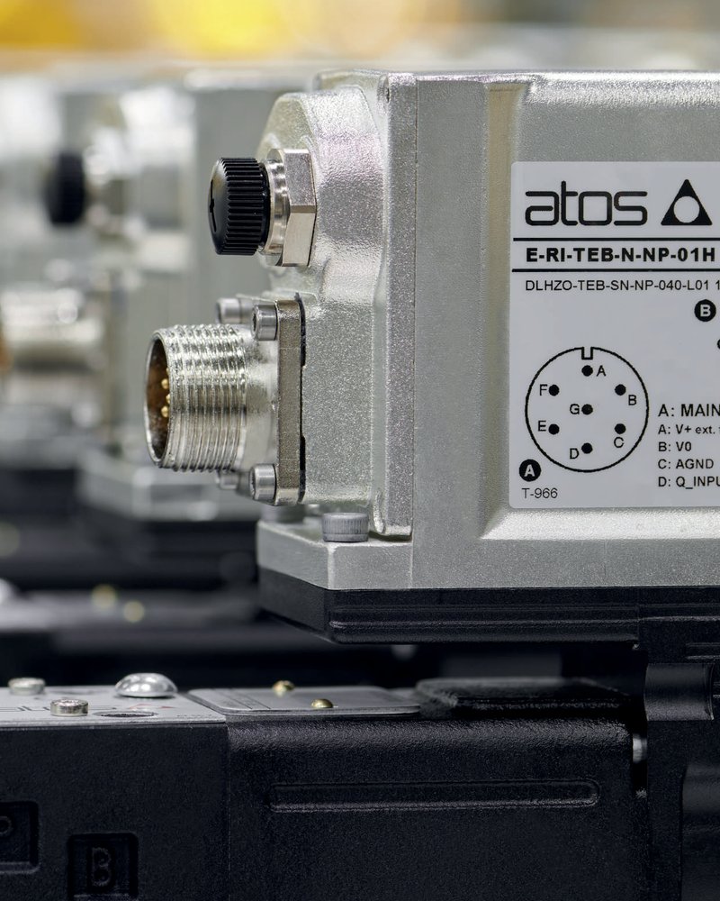 ATOS elektrohidraulinis vožtuvas su skaitmenine valdymo plokšte